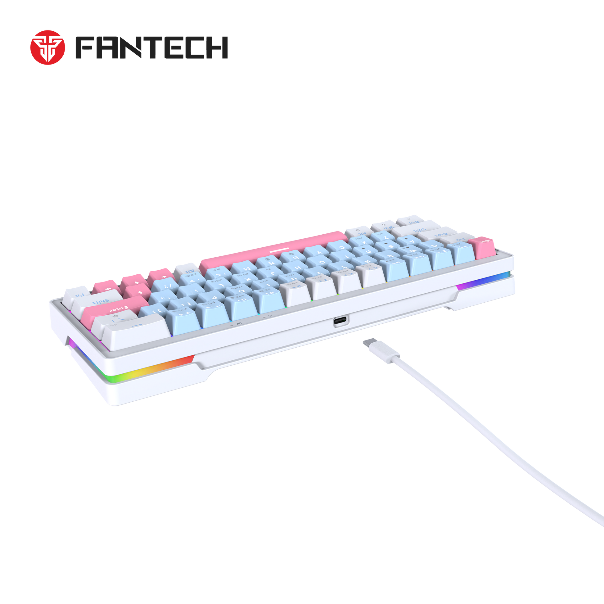 Fantech Mk611 Atom X63 Ame Edition - Blue - Keyboard
