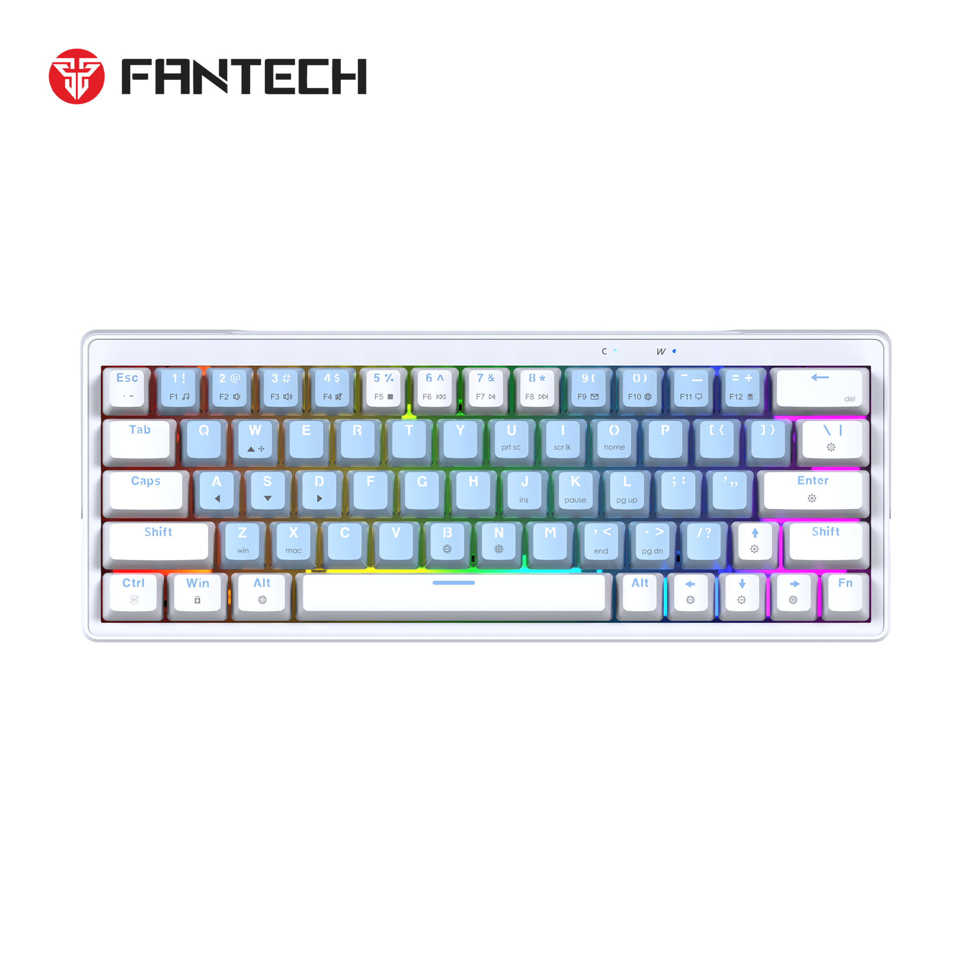 Fantech Mk611 Atom X63 Ame Edition - Blue - Keyboard