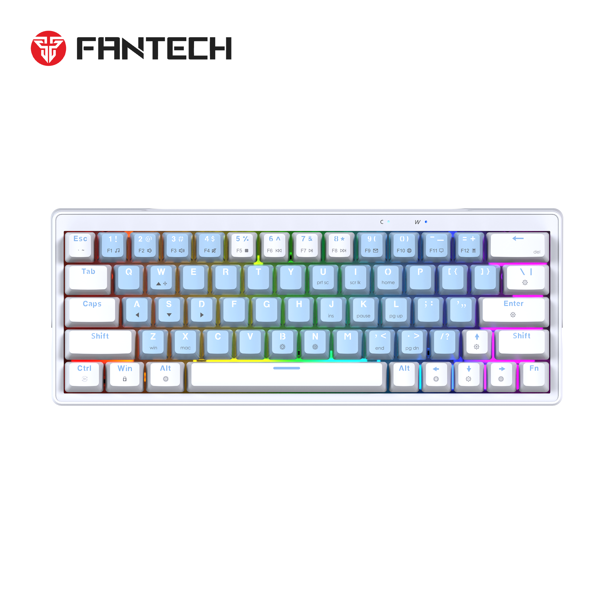 Fantech Mk611 Atom X63 Ame Edition - Blue - Keyboard