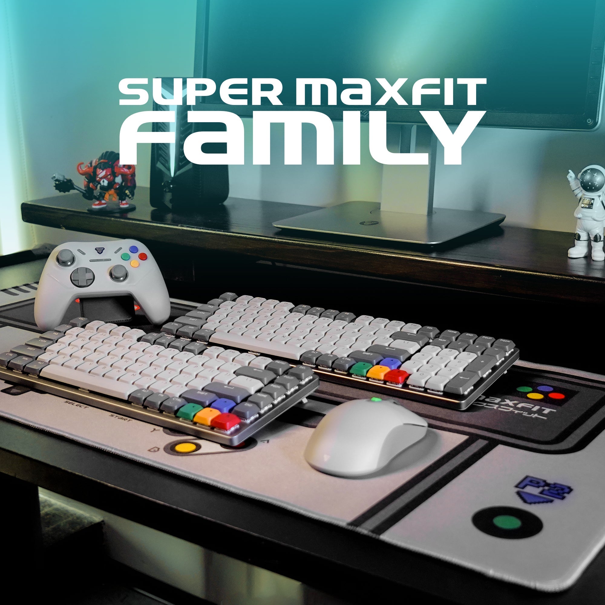 Fantech MK915 75% Low Profile Wireless Mechanical Keyboard (SUPER MAXFIT AIR83)