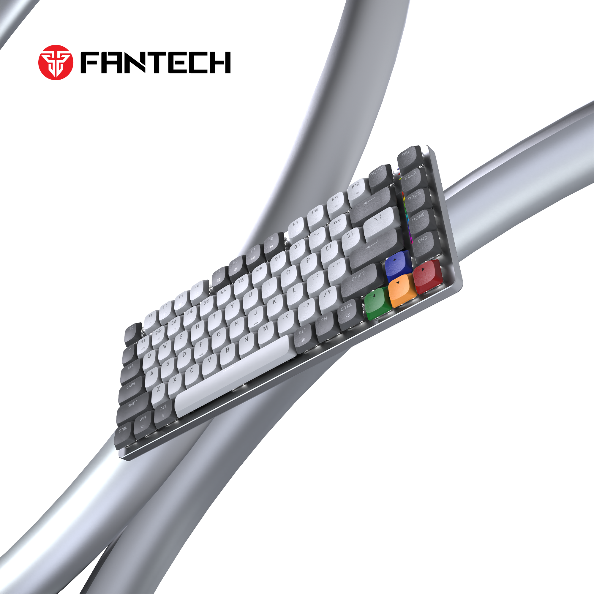 Fantech MK915 75% Low Profile Wireless Mechanical Keyboard (SUPER MAXFIT AIR83)