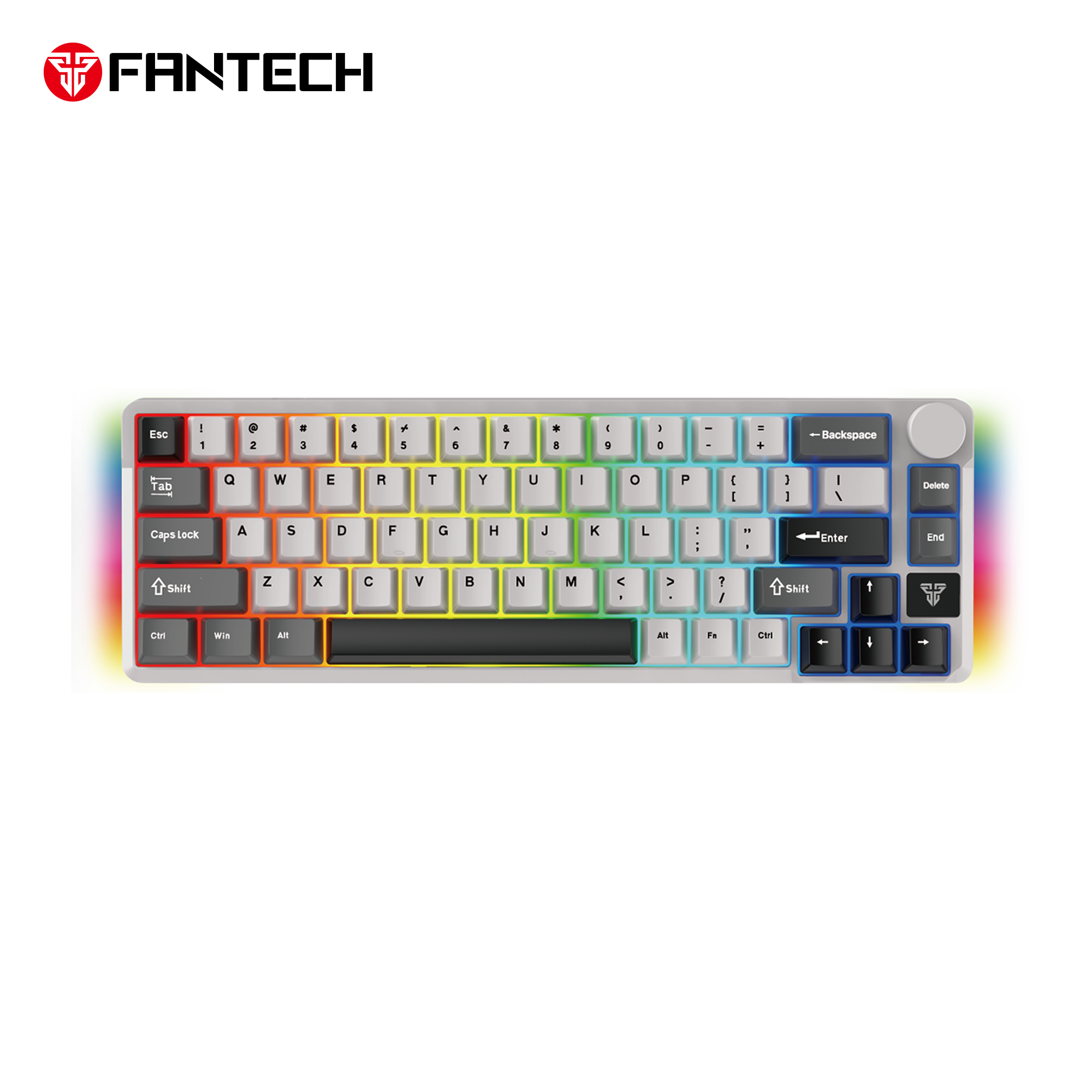 Fantech MK919 ATOM PRO66 Mechanical Keyboard Grey Keyboard