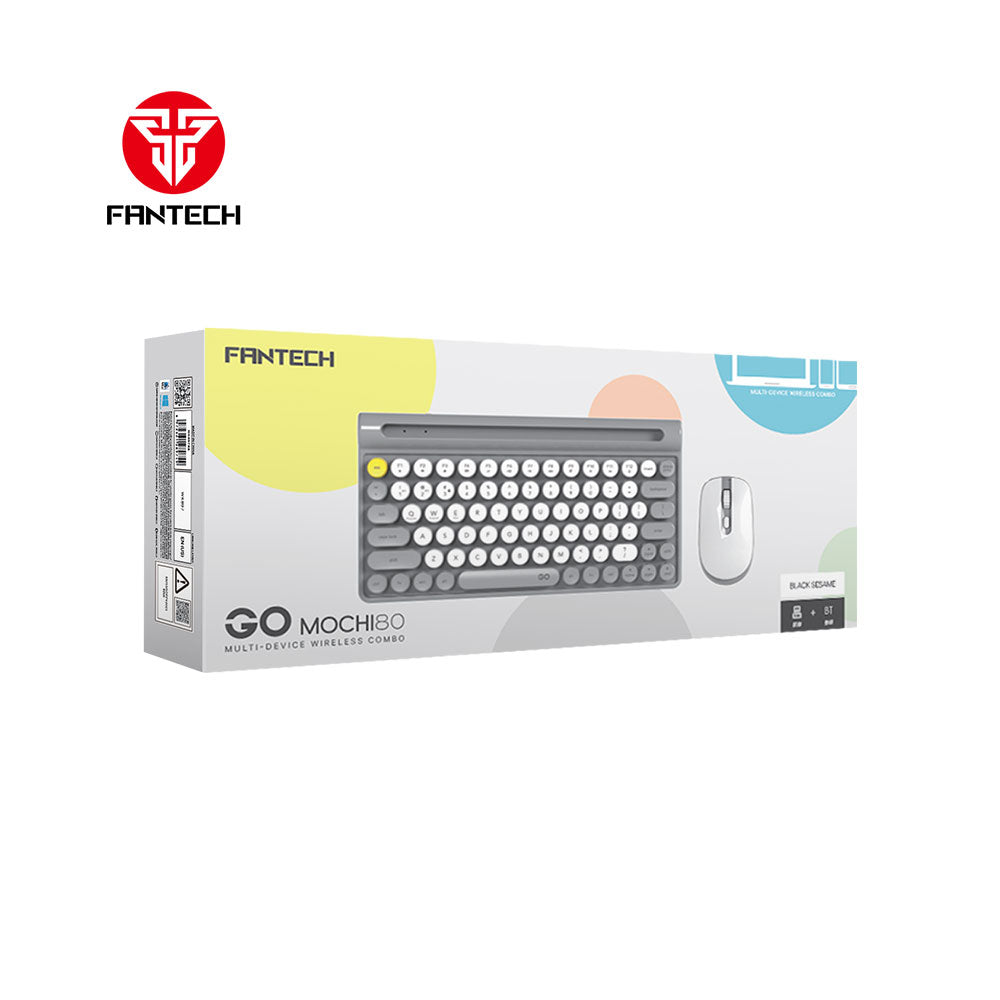 Fantech MOCHI 80Keys WK897 Wireless Keyboard Mouse Combo Set For Windows New