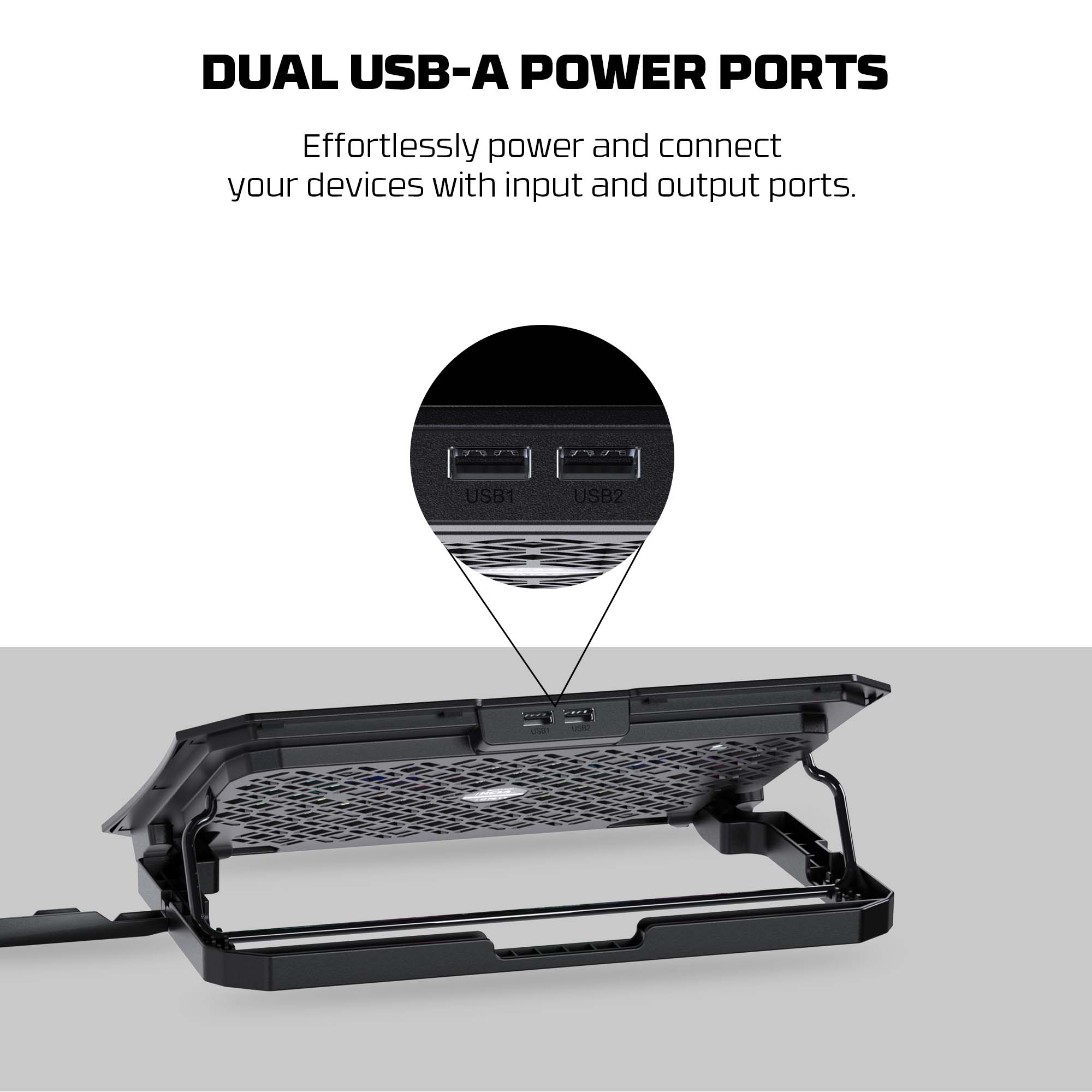 FANTECH NC14 NOTEBOOK COOLER LAPTOP COOLING PAD Cooling Stands