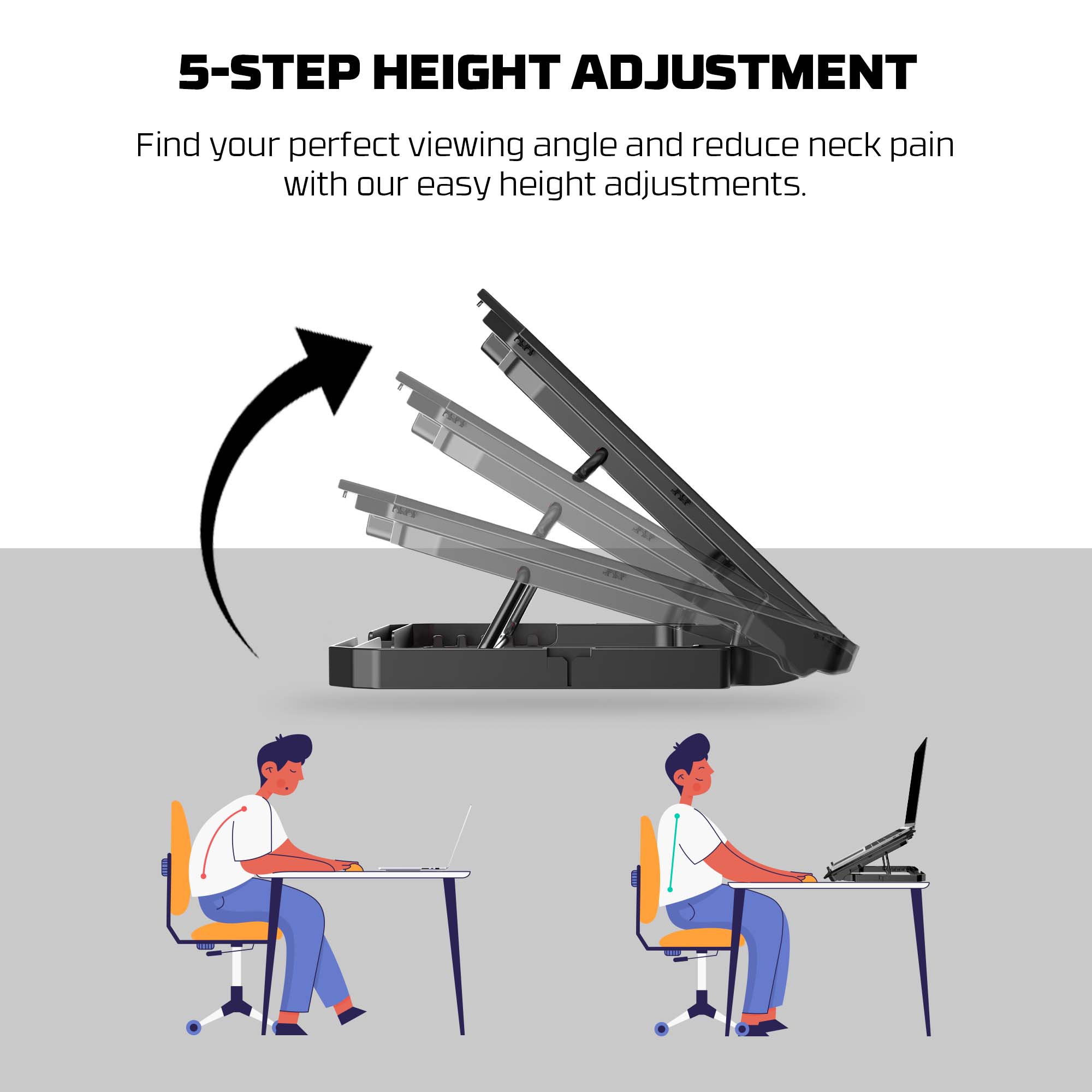 FANTECH NC14 NOTEBOOK COOLER LAPTOP COOLING PAD Cooling Stands