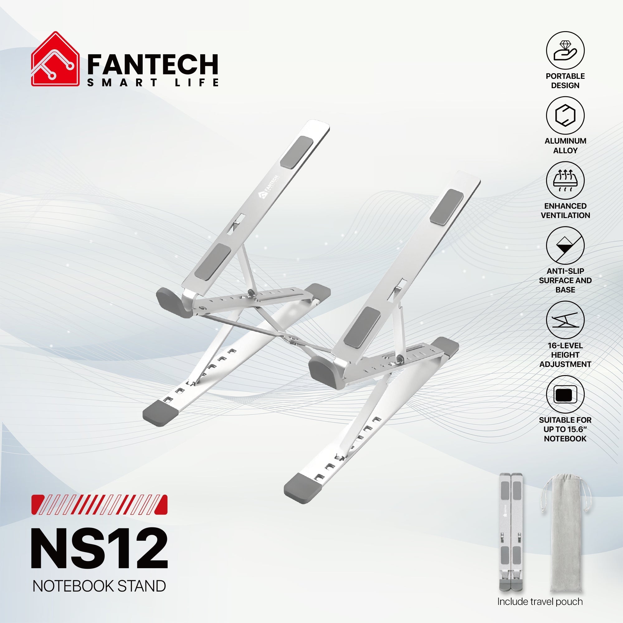 FANTECH NS12 LAPTOP STAND Cooling Stands