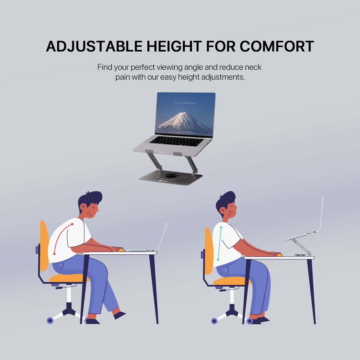 Fantech NS30 Notebook Stand And Cooling Fan RGB Cooling Stands