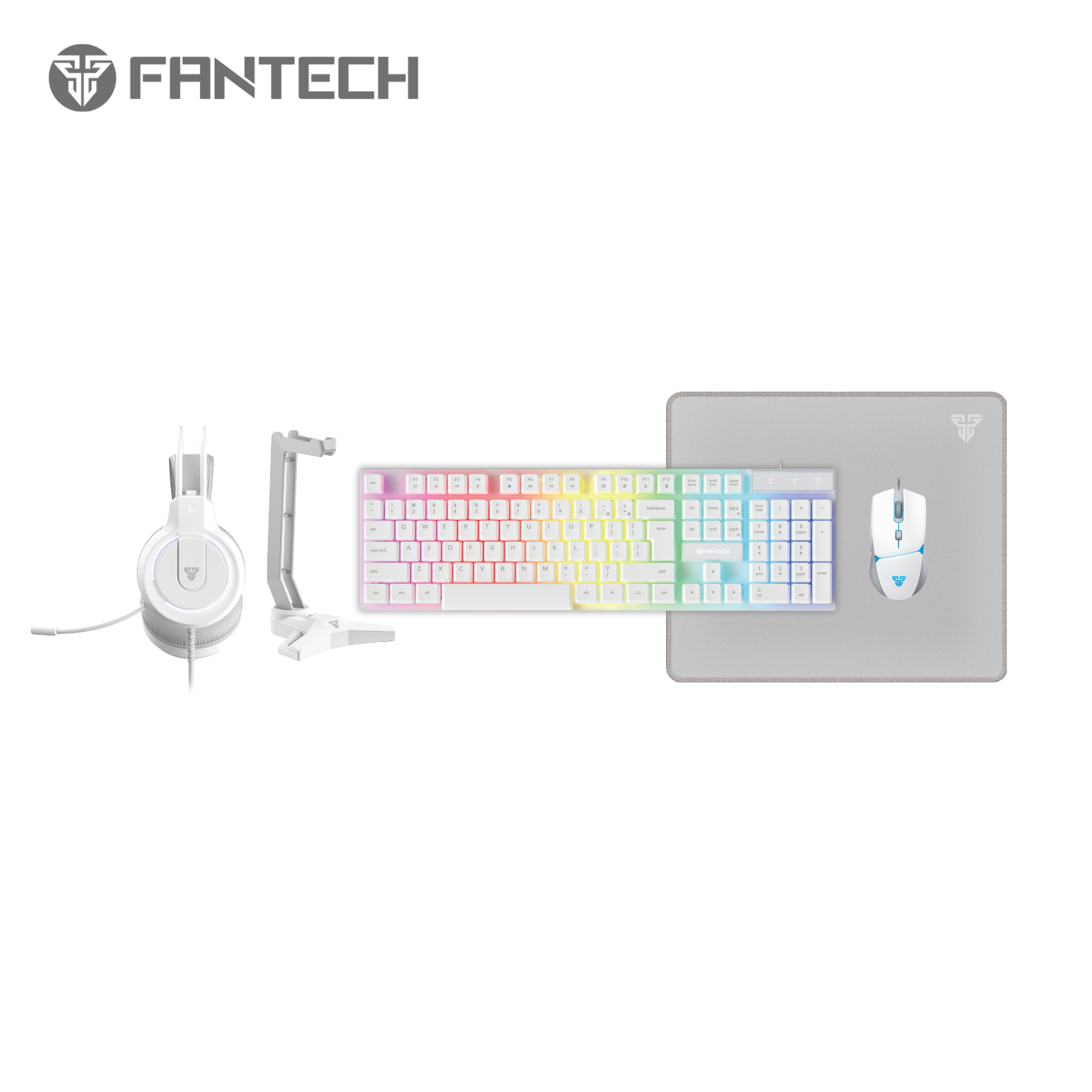 FANTECH P51 Power Bundle Gaming Keyboard and Mouse Keyboard