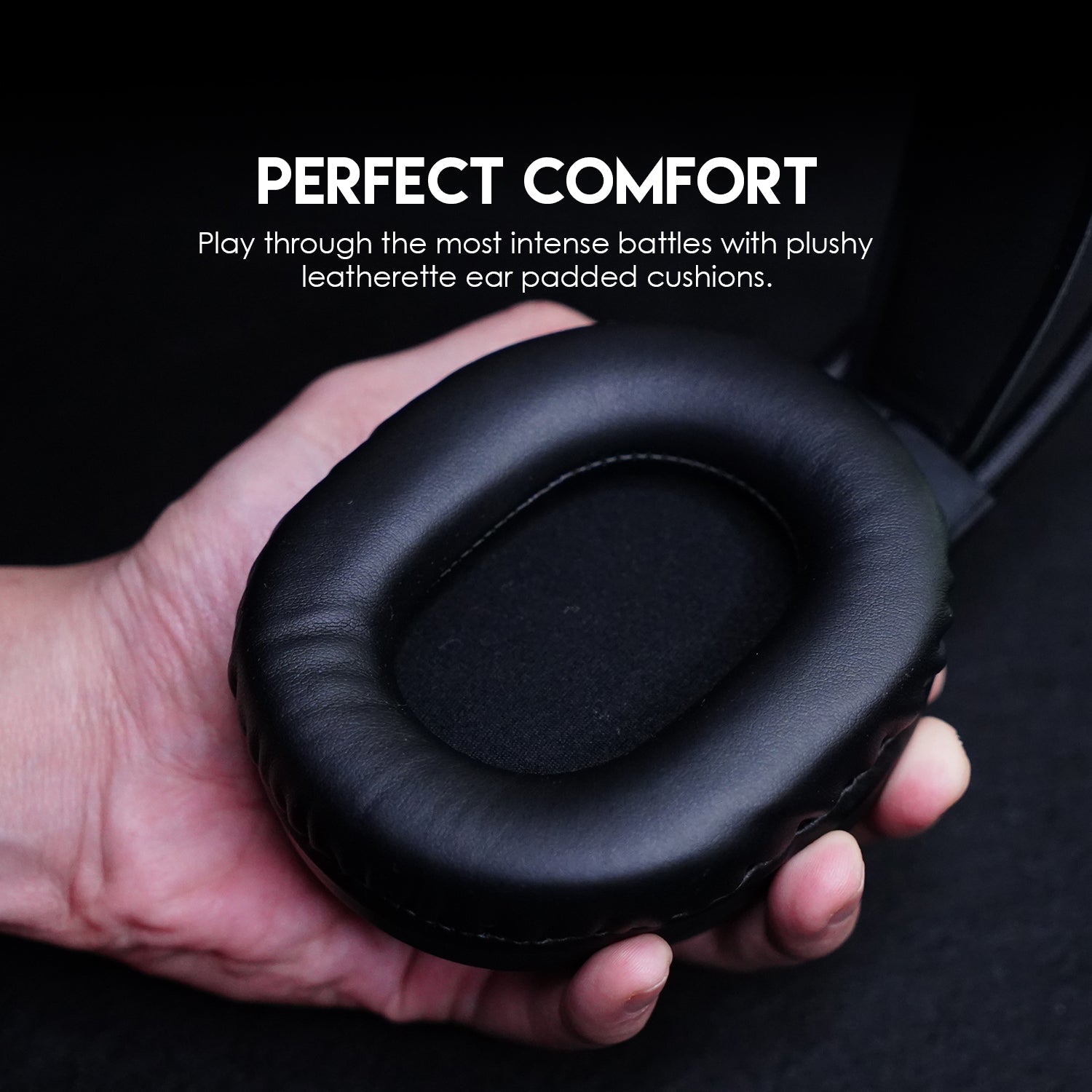 Fantech PORTAL HQ55 3.5mm Jack Headset Gaming RGB Audio