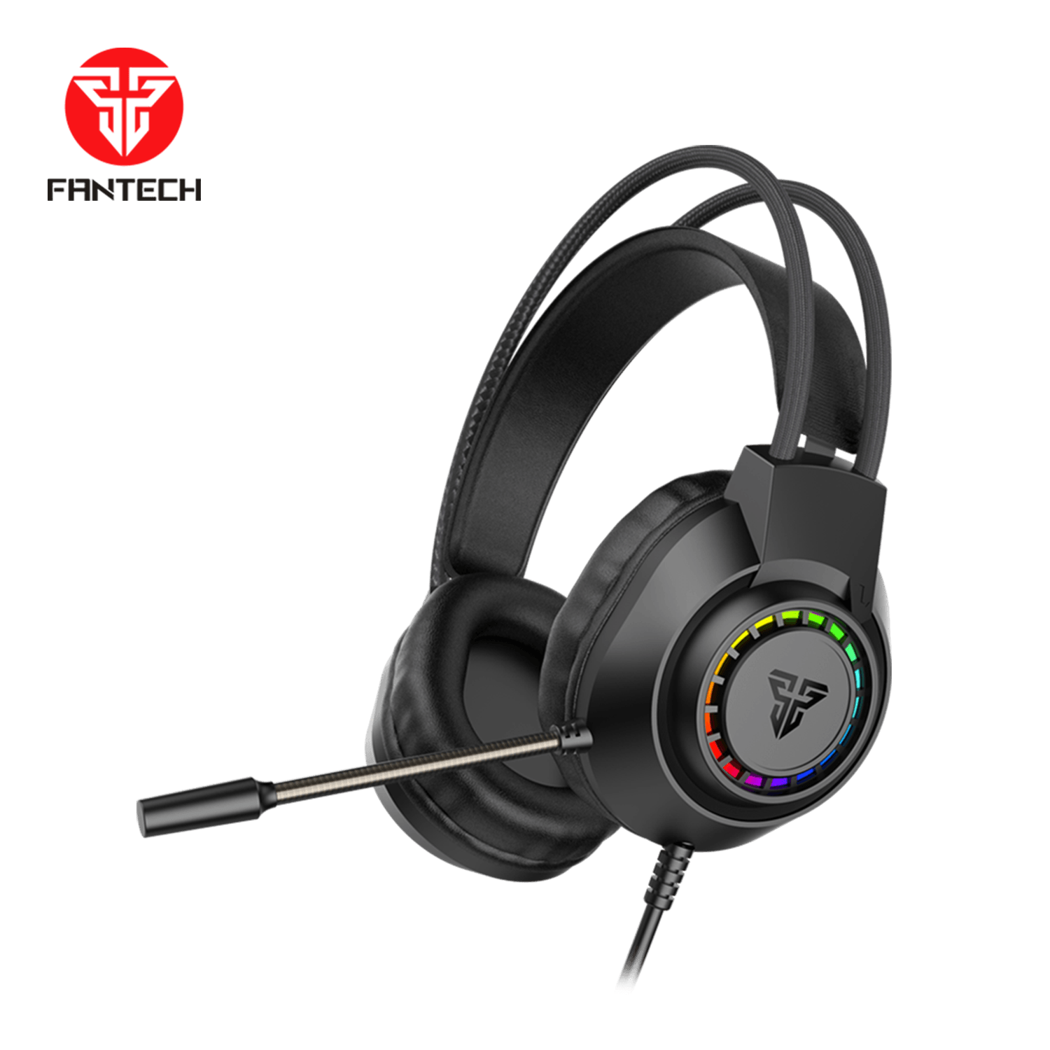 Fantech PORTAL HQ55 3.5mm Jack Headset Gaming RGB Audio