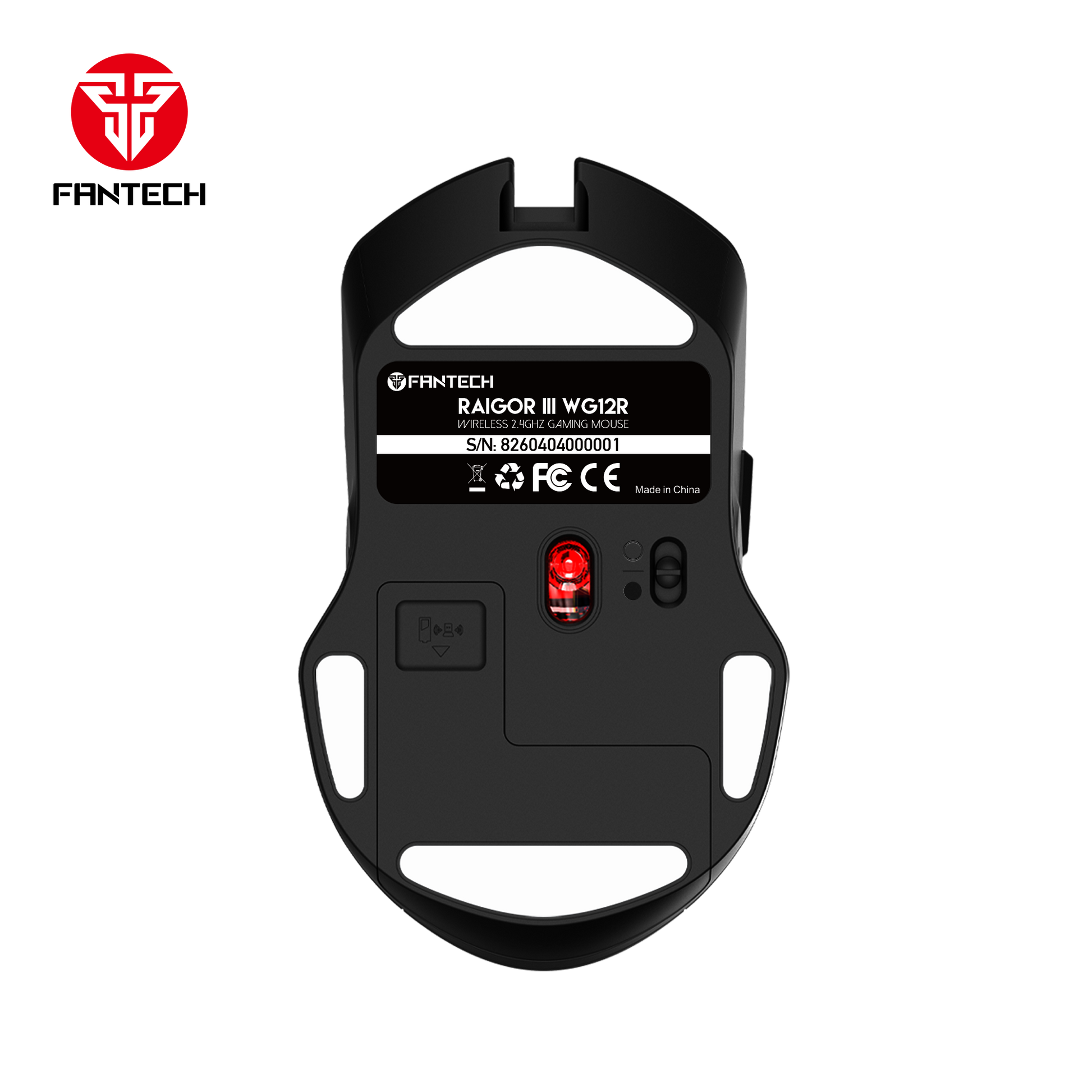 Fantech RAIGOR Gen III WG12R Rechargeable Mouse Wireless Gaming Mouse