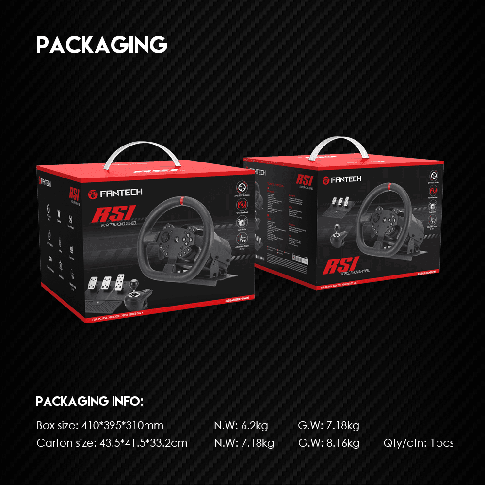 Fantech RS1 Force Racing Wheel Racing