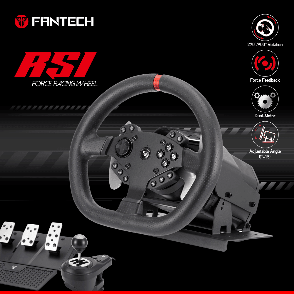 Fantech RS1 Force Racing Wheel Racing