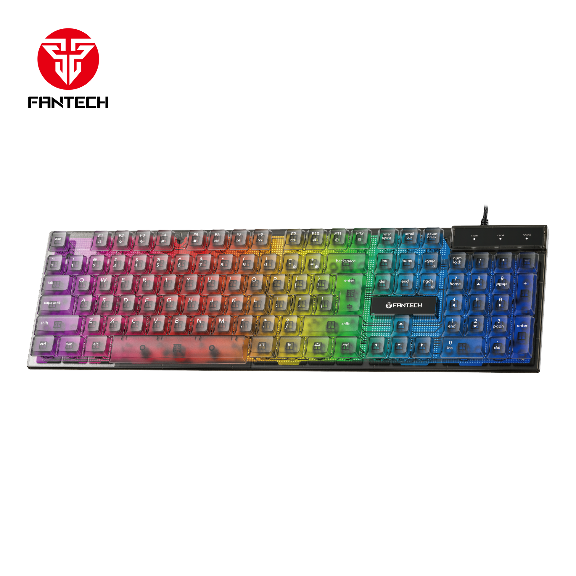 Fantech Shikari K515 RGB Membrane Gaming Keyboard Keyboard