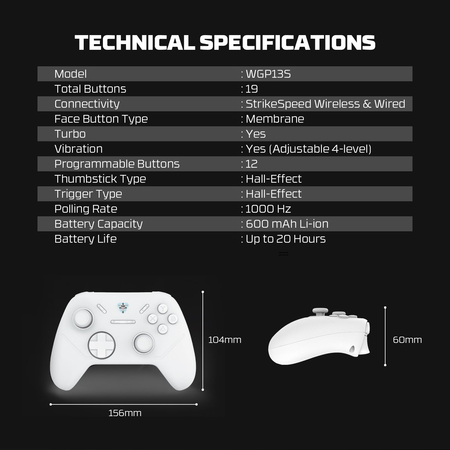 FANTECH SHOOTER II WGP13s CONTROLLER Console
