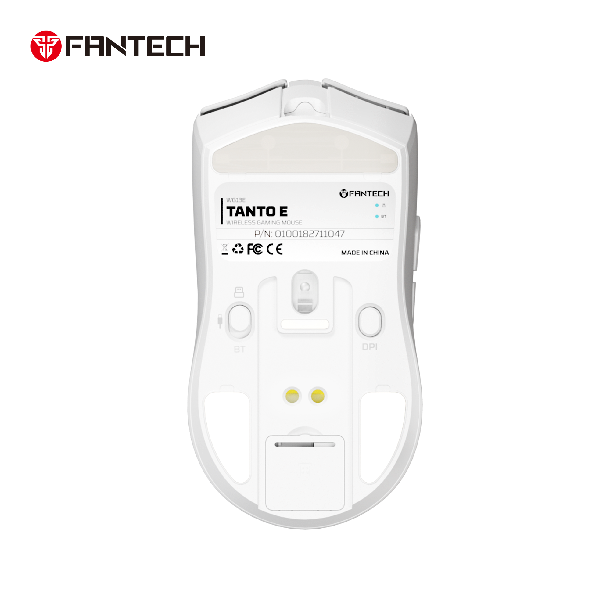 Fantech Tantoe Wg13e Wireless Mouse Three-mode Switching and Magnetic Rechargeable Dock Pixart Paw3311 Up to 45 Hours