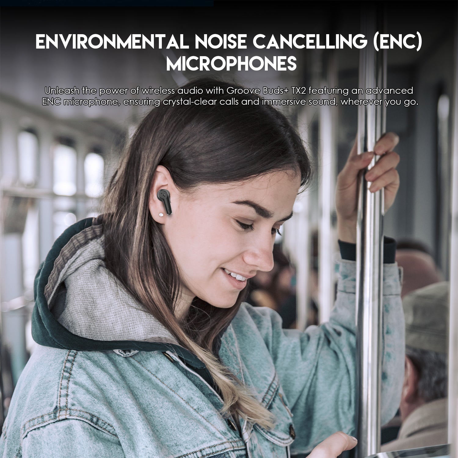 Fantech TWS Bluetooth Wireless GROOVE BUDS+ TX2 Built in Microphone Audio