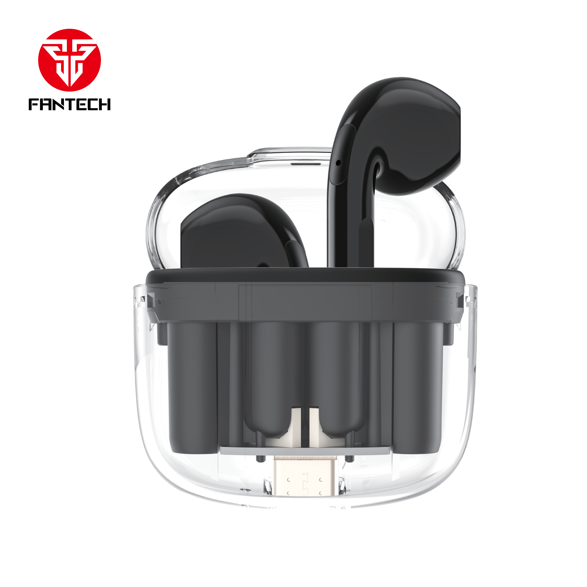 Fantech TWS Bluetooth Wireless Wave 10 TW10 Built in Microphone Audio