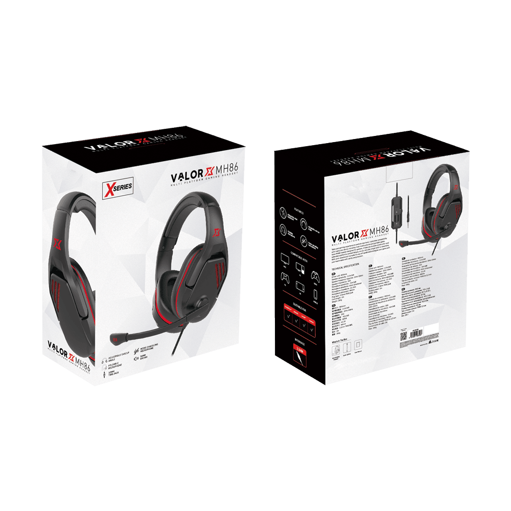 Fantech VALOR X MH86 XSeries Gaming Headset Audio