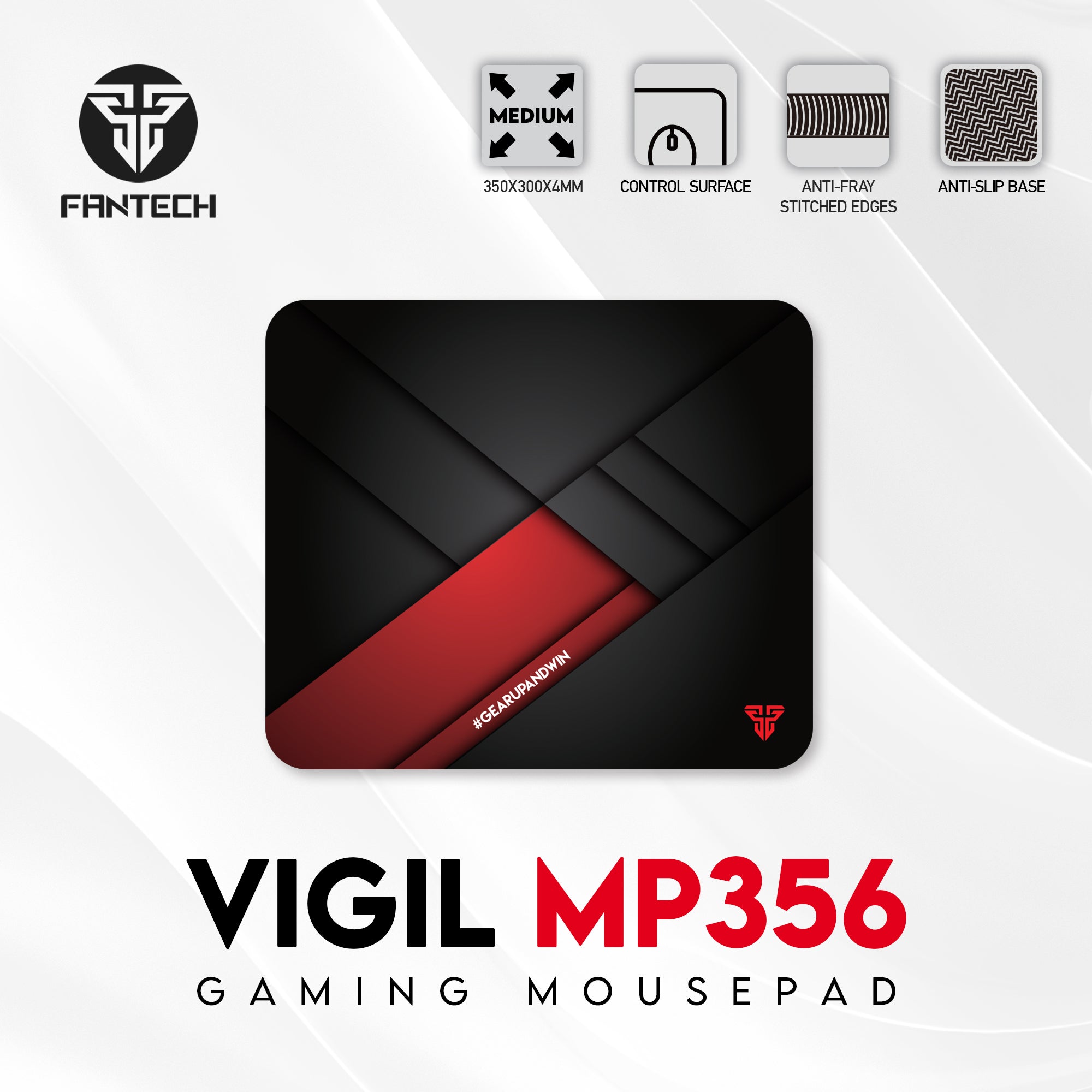 Fantech Vigil MP356 Gaming Mouse Pad Mousepad