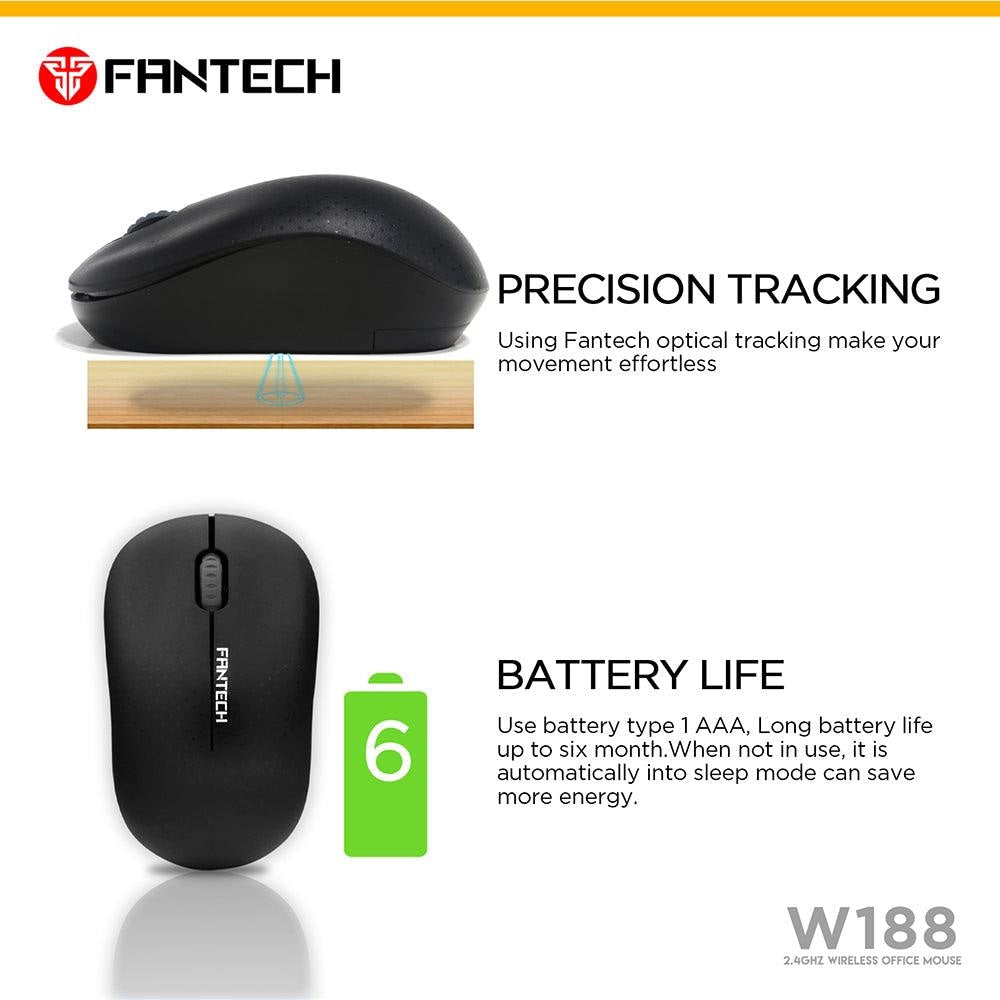 FANTECH W188 Wireless Mouse Mouse