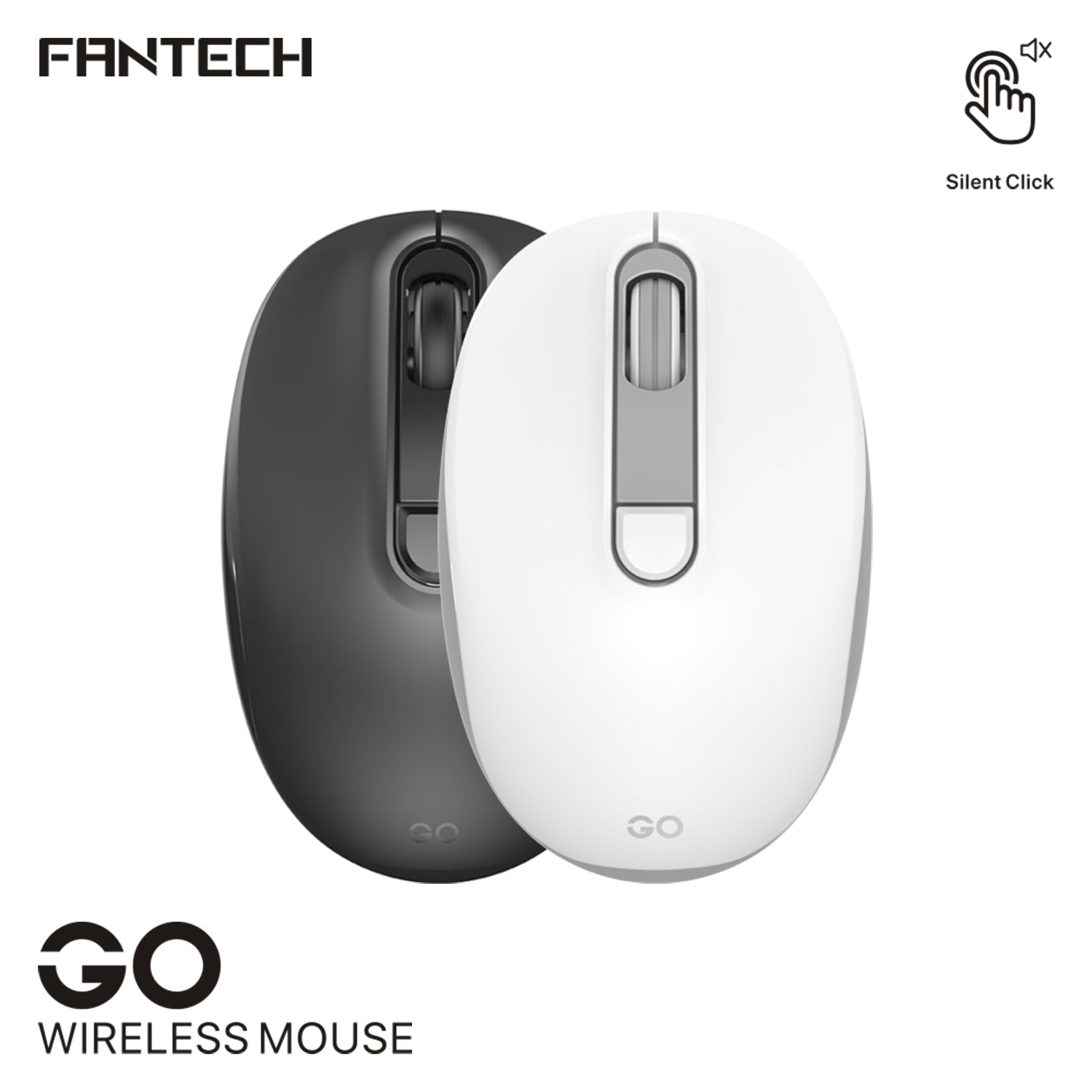 Fantech W192 GOWireless Mouse with Silent Click Mouse