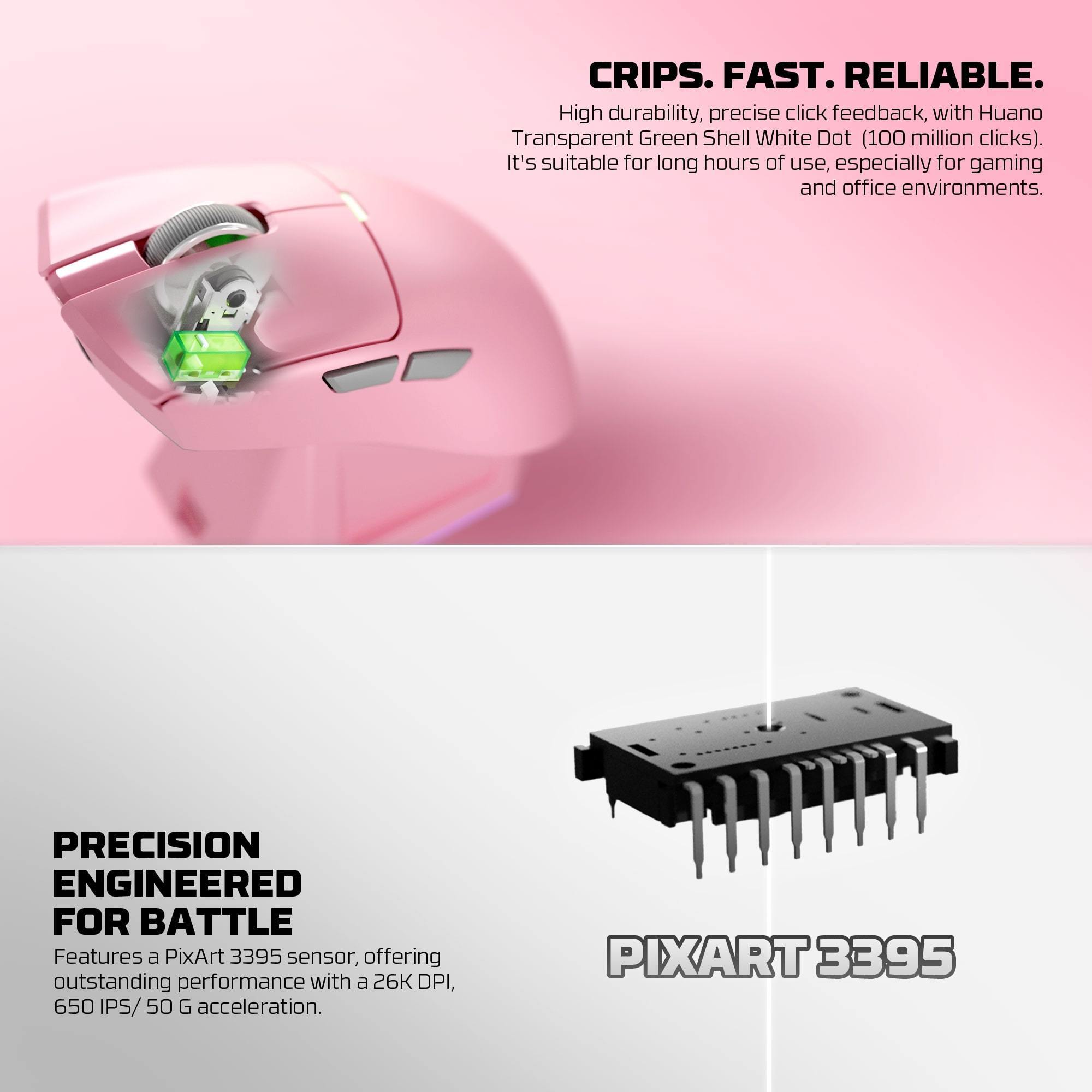 Fantech Wg13s Tanto s Wireless Gaming Mouse 8k - Mouse