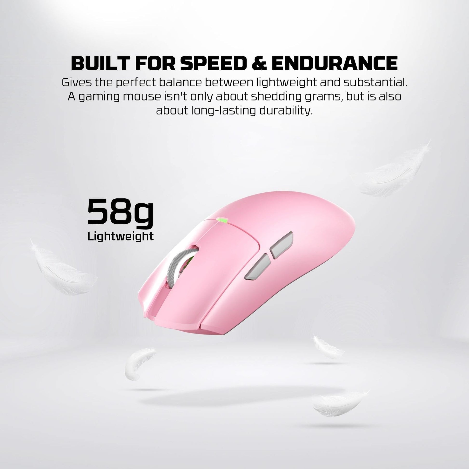 Fantech Wg13s Tanto s Wireless Gaming Mouse 8k - Mousepad