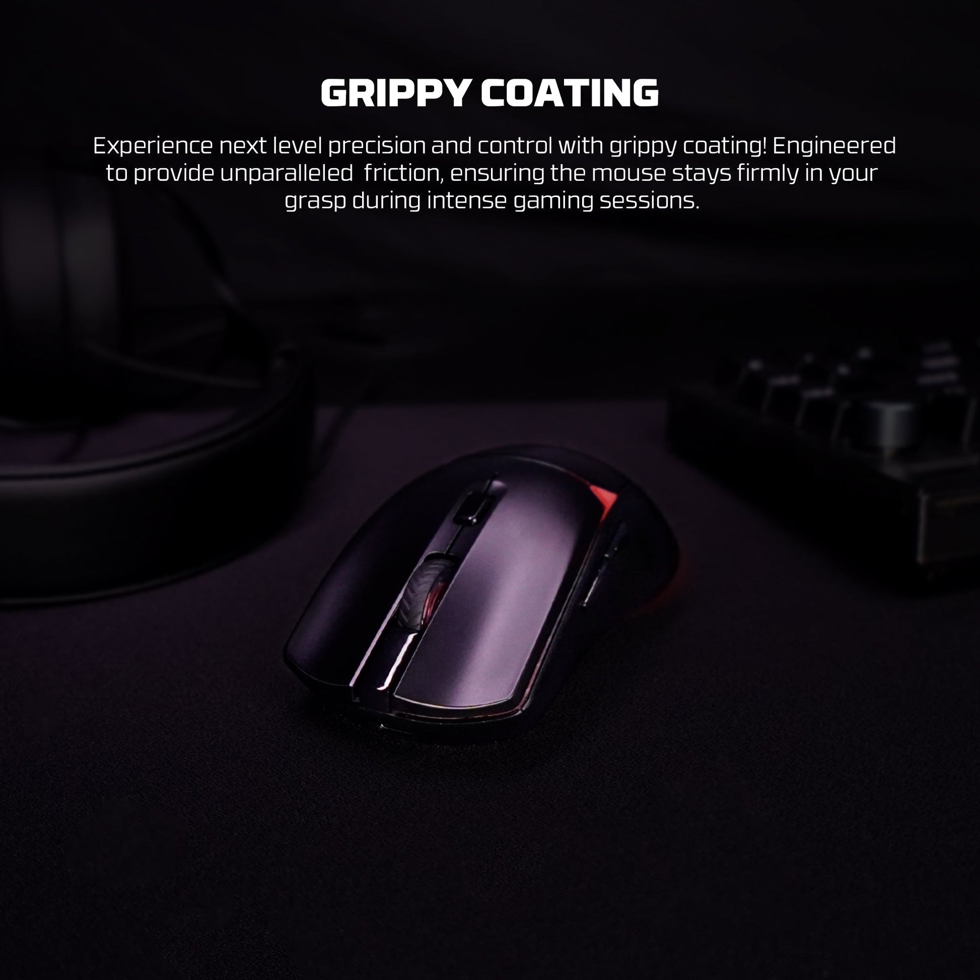 FANTECH WG7V2 CRYPTO II Wireless Gaming Mouse Black Mouse