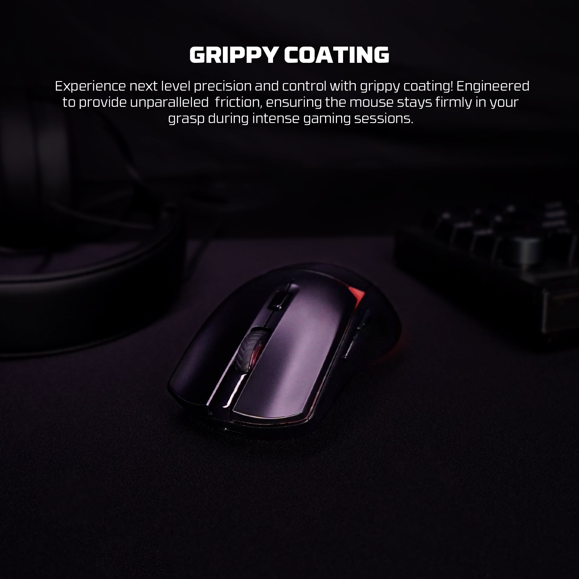 FANTECH WG7V2 CRYPTO II Wireless Gaming Mouse Black Mouse