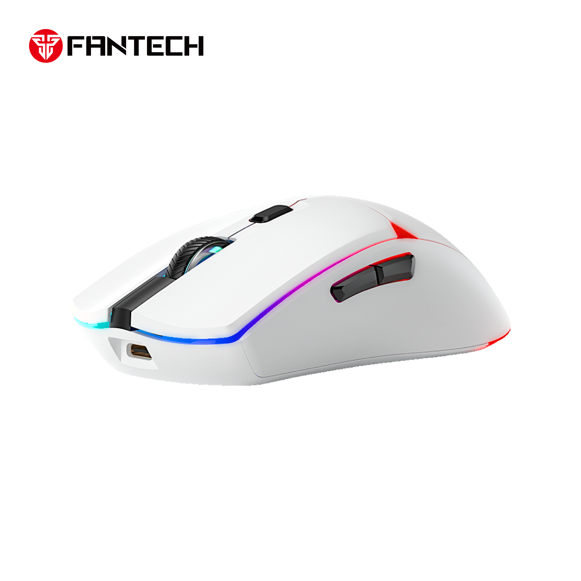 FANTECH WG7V2 CRYPTO II Wireless Gaming Mouse White Mouse