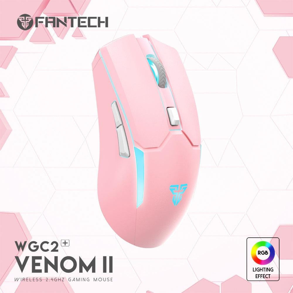 Fantech WGC2+ VENOM II Sakura Wireless Mouse Mouse
