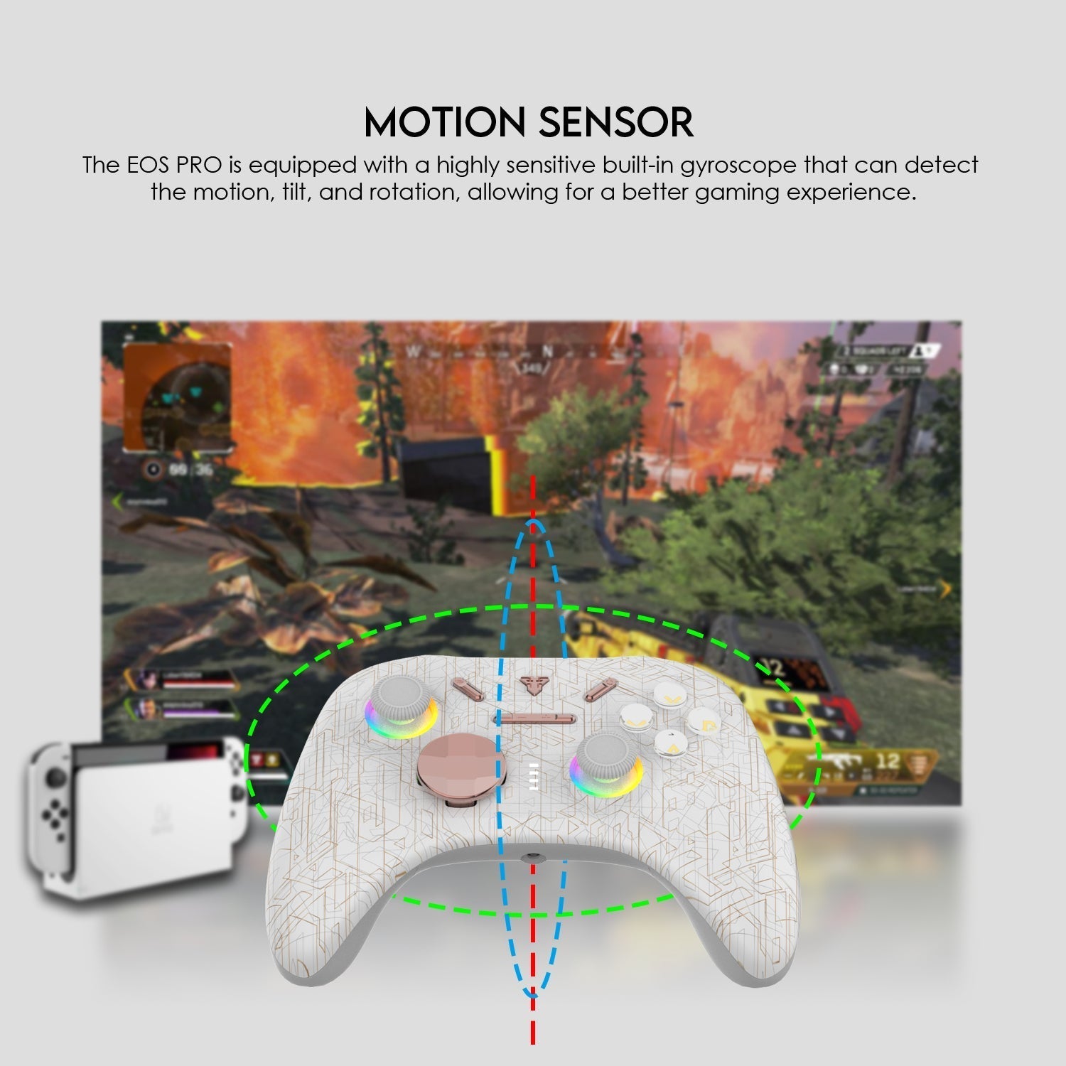 Fantech WGP15 Electra Eos Pro Wireless Gaming Controller Console