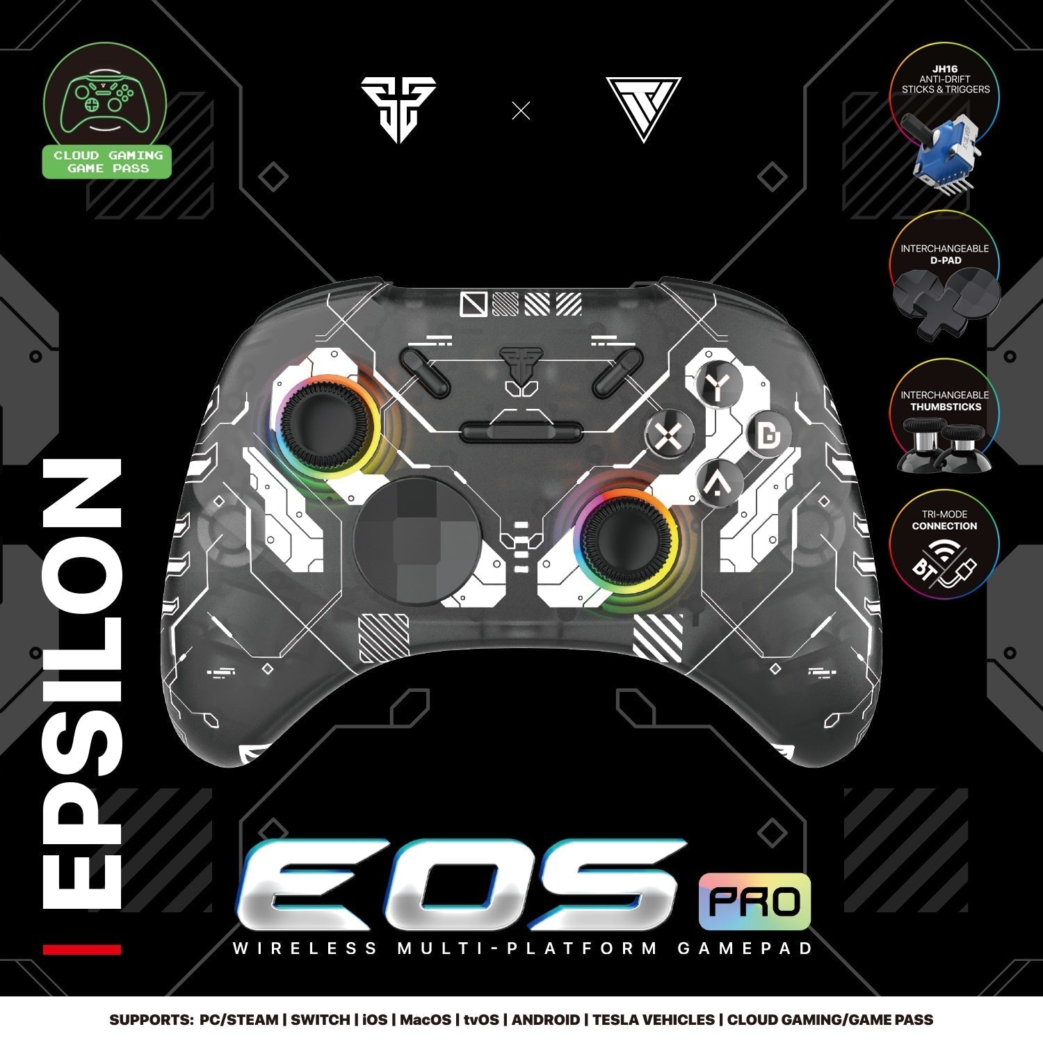 Fantech WGP15 Epsilon Eos Pro Wireless Gaming Controller Console