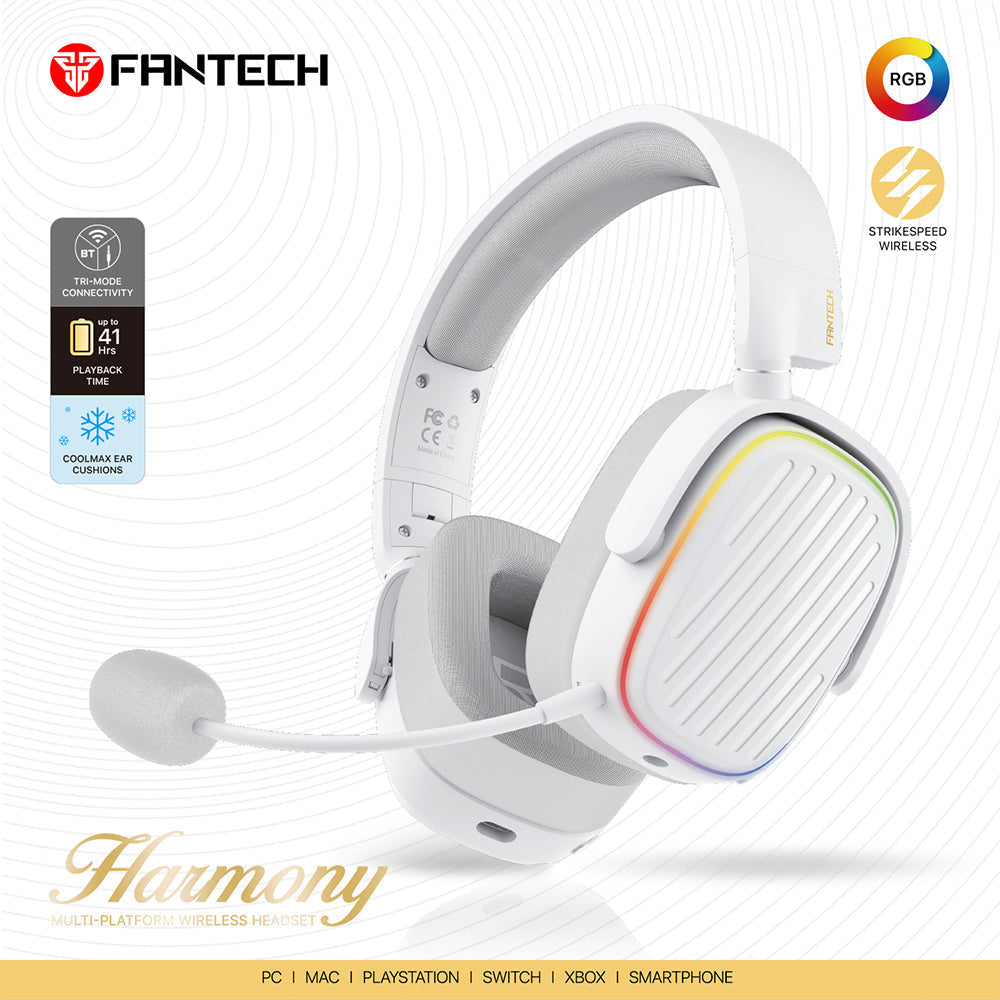 Fantech WHG02 Wireless Headset Harmony New Arrivals