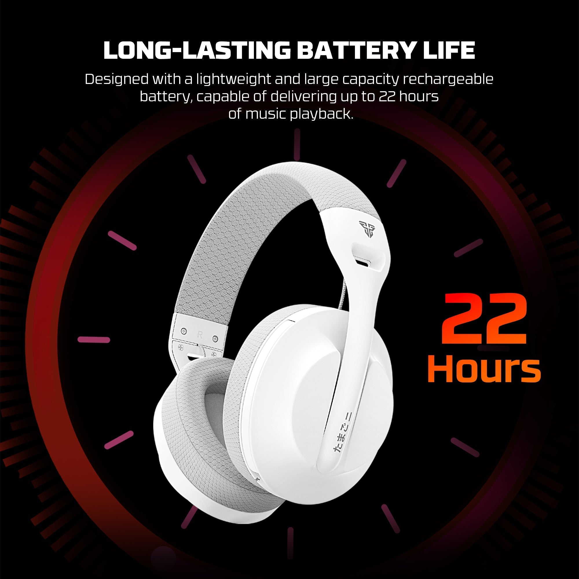 FANTECH WHG04 TAMAGO II Multi Platform Wireless Gaming Headset White Wireless