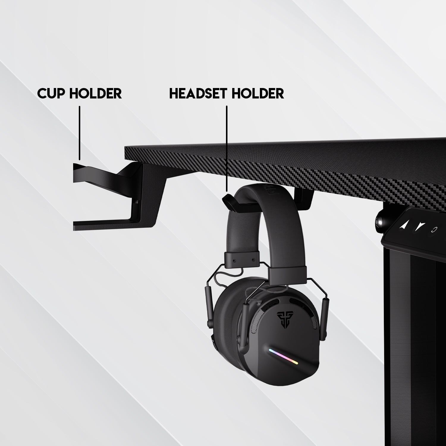 Fantech WS311 Work Station Adjustable Rising Desk Desk & Chair