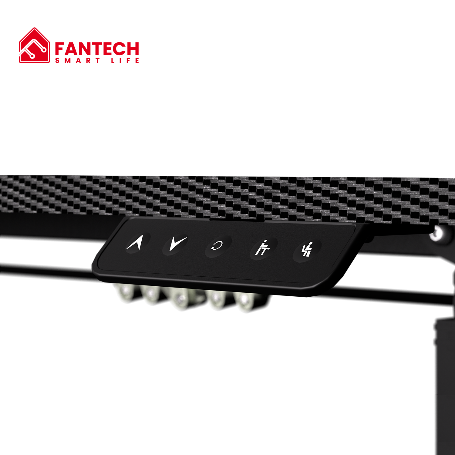 Fantech WS311 Work Station Adjustable Rising Desk Desk & Chair