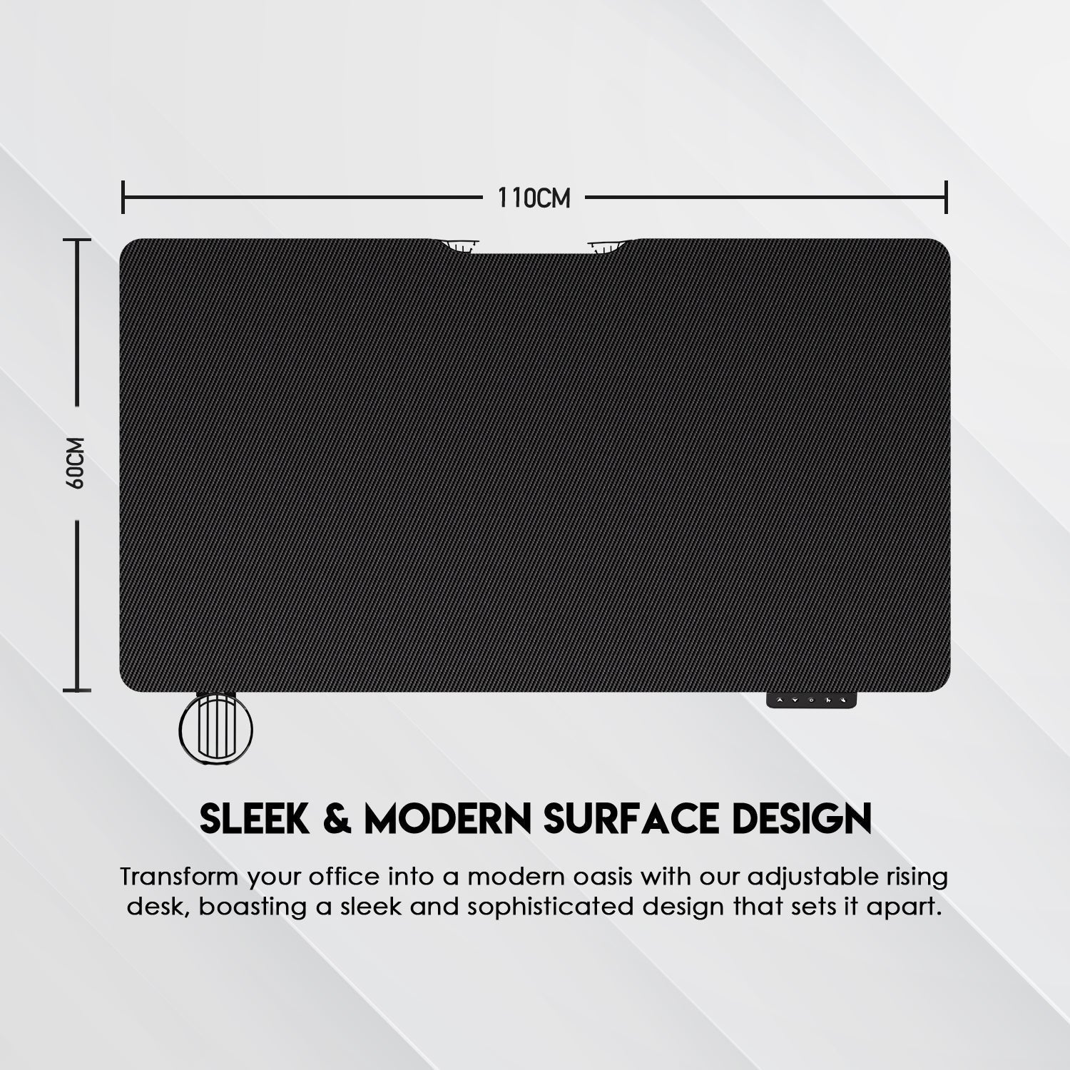 Fantech WS311 Work Station Adjustable Rising Desk Desk & Chair