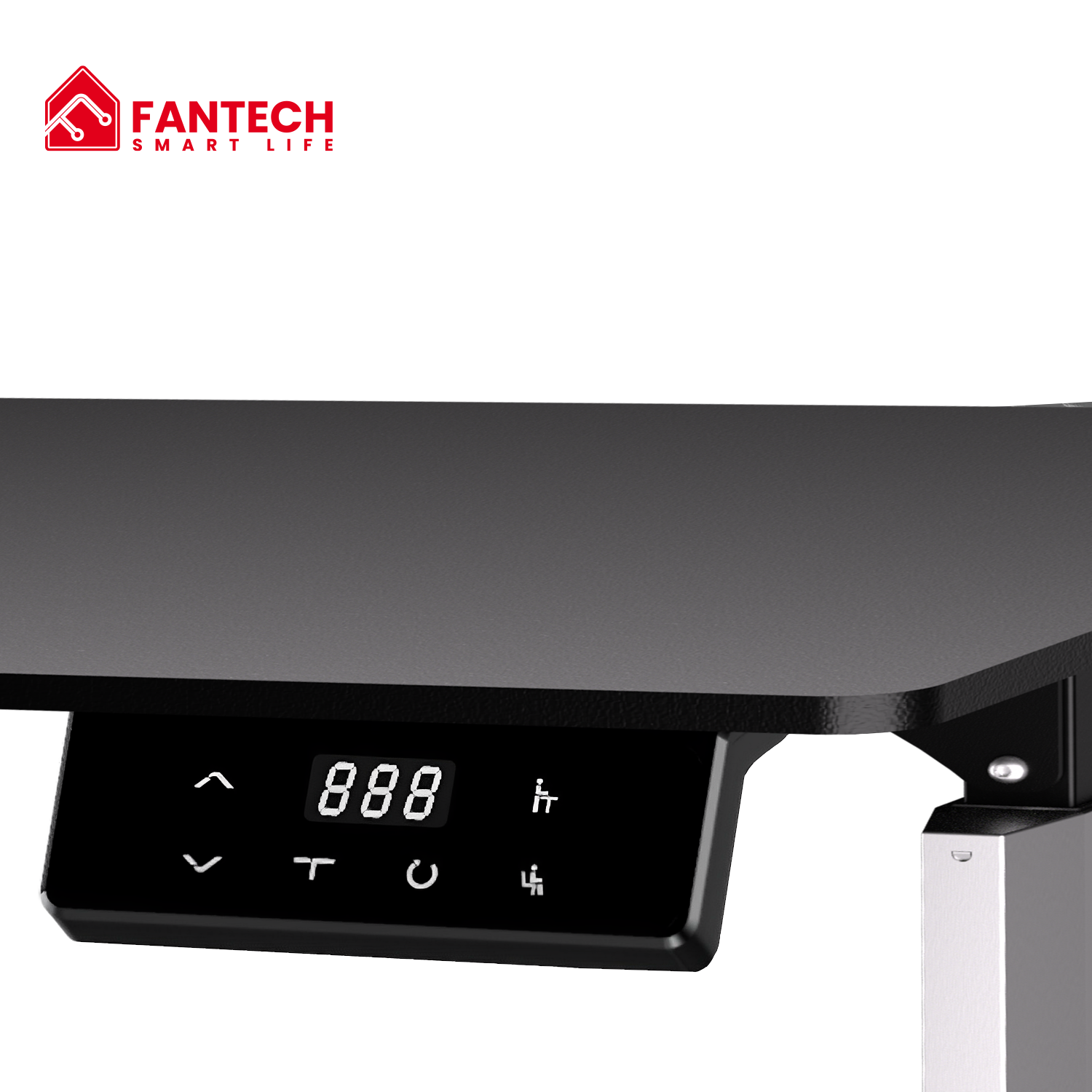 Fantech WS414 Work Station Asjustable Rising Desk Desk & Chair