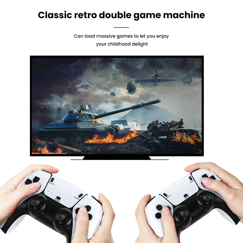 Game Stick 4K Pro HDMI HD Video Console 2.4G Wireless Console
