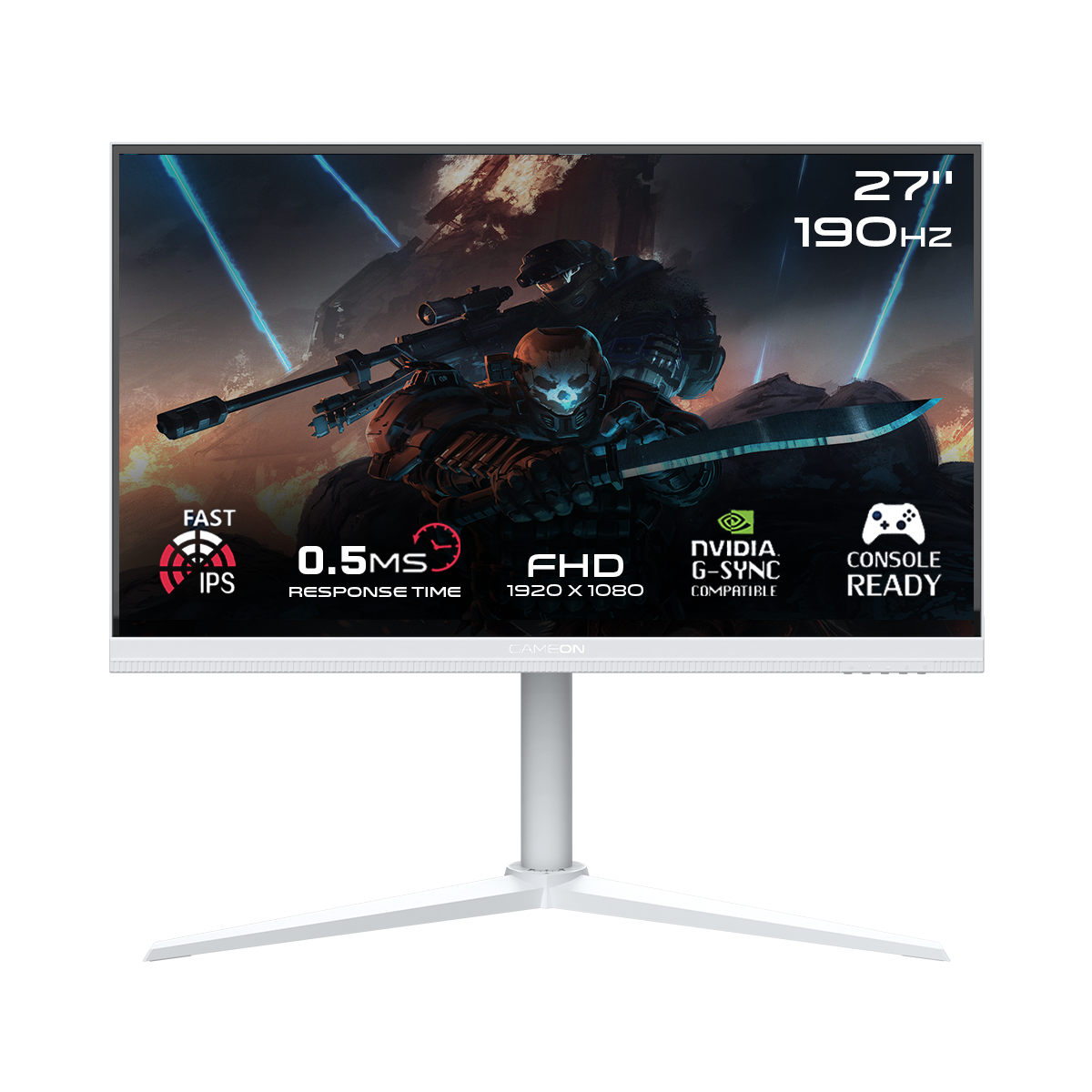 Gameon Artic Pro Series 27’’ Fhd 190hz Mprt 0.5ms Fast Ips - Monitors
