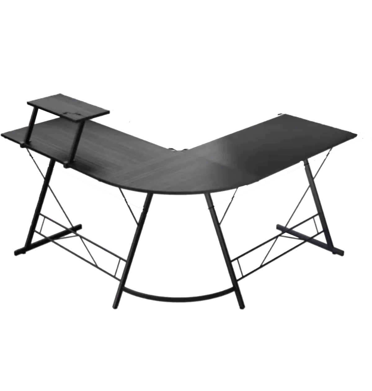 GAMEON L Shaped Slayer I Series Gaming Desk (Size: 129*129*74cm & Table top