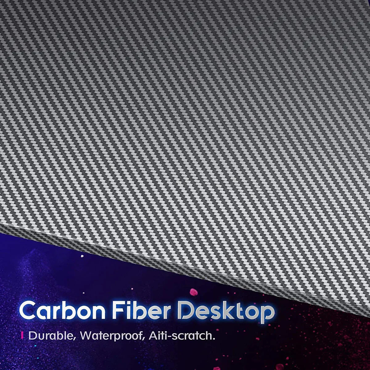 GAMEON L Shaped Slayer I Series Gaming Desk (Size: 129*129*74cm & Table top