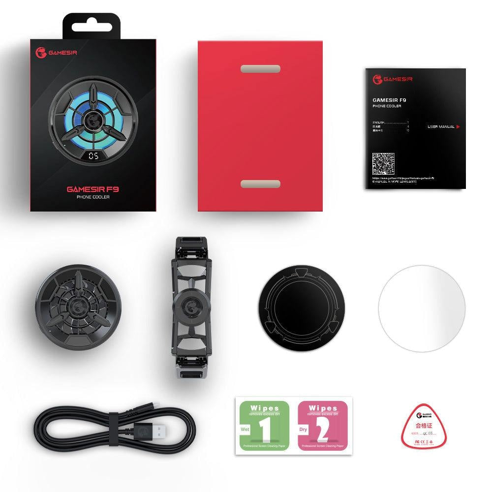 GameSir F9 Phone Cooler Cables & Chargers