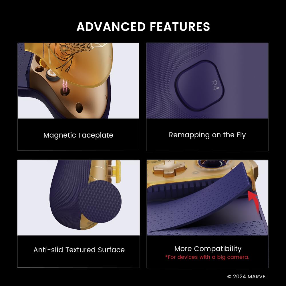 GameSir G8 Plus Bluetooth Mobile Game Controller for Switch & iOS & Android &