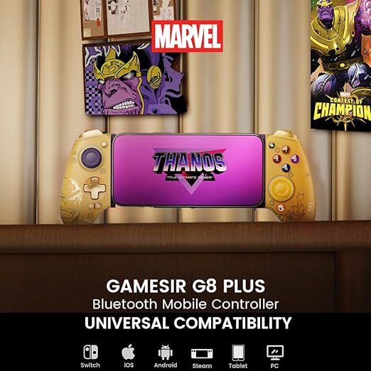 GameSir G8 Plus Bluetooth Mobile Game Controller for Switch & iOS & Android &