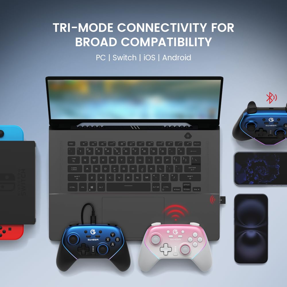 GameSir Super Nova Wireless Gaming Controller for PC/Switch/iOS/Android 1000Hz