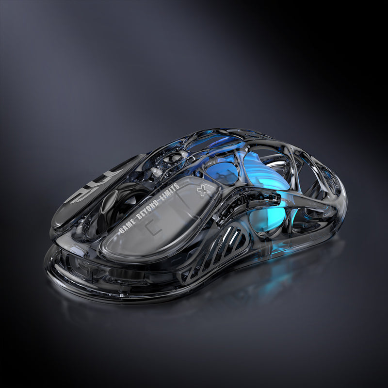 Gravastar Mercury M2 Wireless Gaming Mouse - Transparent Black - Mouse’s