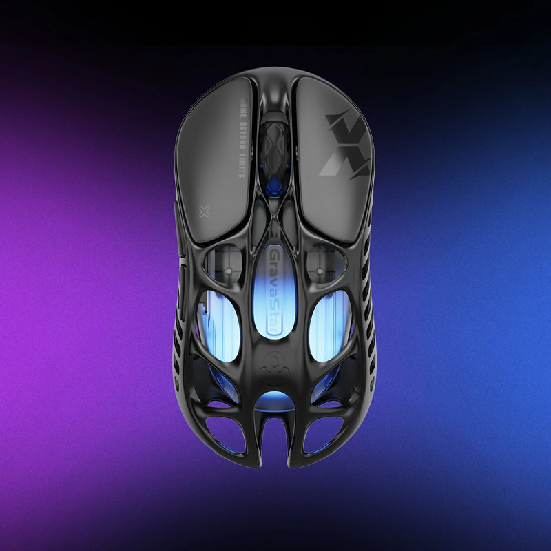 Gravastar Mercury x Wireless Gaming Mouse - Galaxy Black - Mouse’s